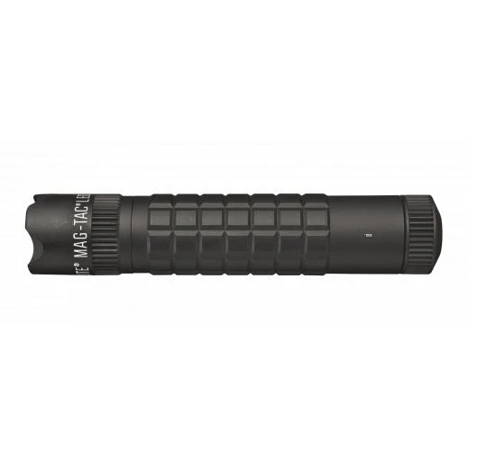 MAG-TAC CR123 LED Flashlight Crowned Bezel - Black - Custom Engraving