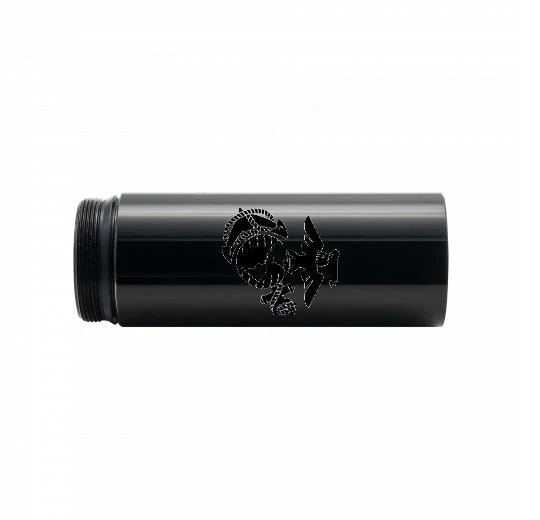 Maglite ML300L - Barrel Storage - Black - Custom Engraving