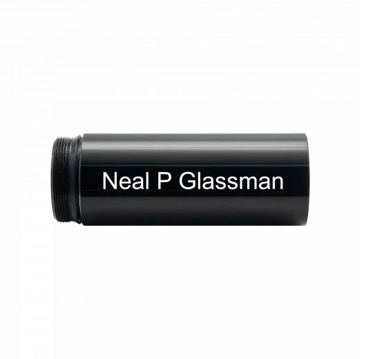Maglite ML300L - Barrel Storage - Black - Custom Engraving