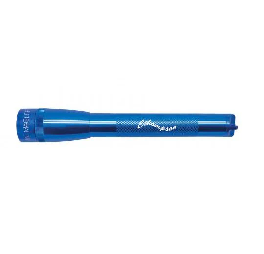 Mini Maglite Pro LED Flashlight - Blue - Custom Engraving