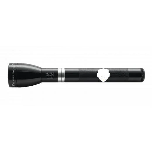 ML150LR Rechargeable LED Fast - Charging Flashlight - Gloss Black - Custom Tactical Engraving