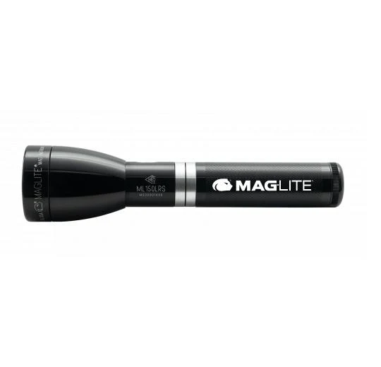 ML150LRS Rechargeable LED Fast-Charging Flashlight - Gloss Black - Custom Engraving