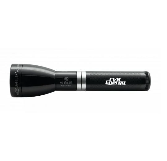 ML150LRS Rechargeable LED Fast-Charging Flashlight - Gloss Black - Custom Engraving