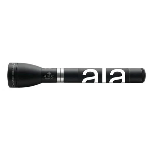 ML150LRX Rechargeable LED Fast - Charging Flashlight - Matte Black - Custom Engraving