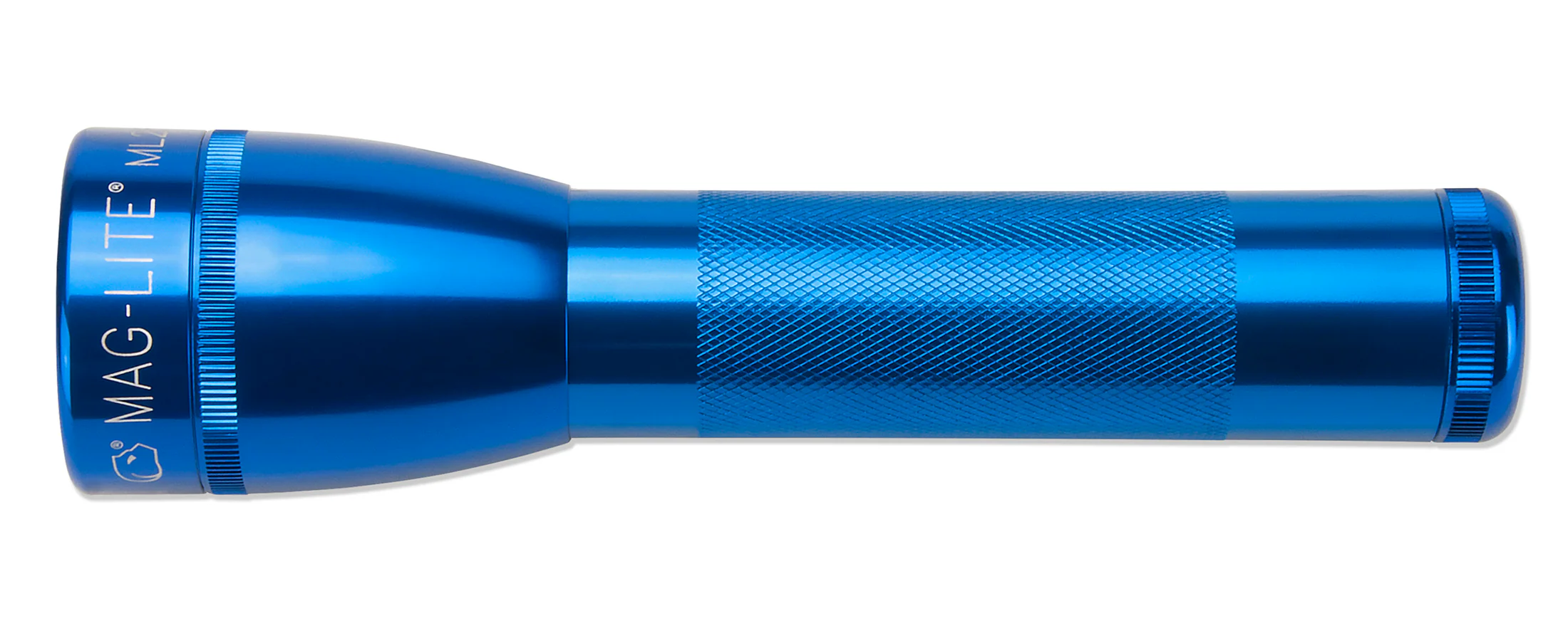 ML25LT LED 2-Cell C Flashlight - Blue - Custom Engraving - Image 2