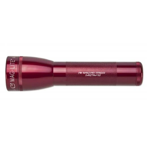 ML25LT LED 2-Cell C Flashlight - Red - Custom Engraving
