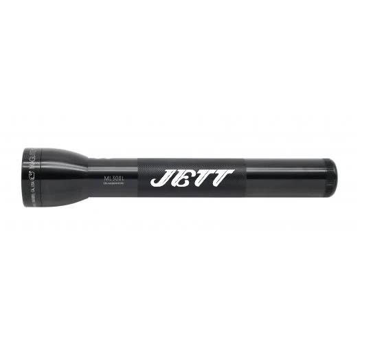 ML300L LED 3-Cell D Flashlight - Black - Custom Engraving