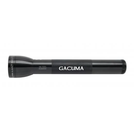 ML300L LED 3-Cell D Flashlight - Black - Custom Engraving