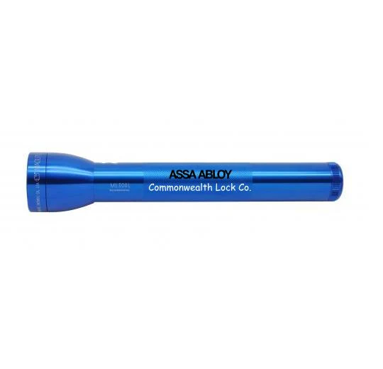 ML300L LED 3-Cell D Flashlight - Blue - Custom Engraving