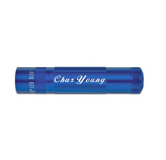 XL50 LED 3-Cell AAA - Blue - Custom Engraving